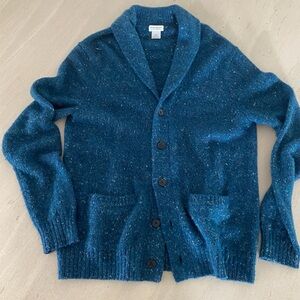 Cashmere and Silk Shawl Neck Cardigan size Medium